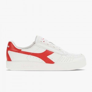 Diadora B. Elite Lave Sneakers Rød | CDNBGPH-75