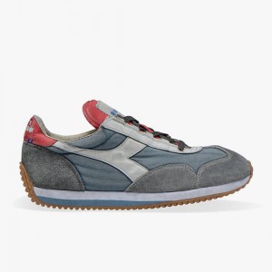 Diadora Equipe Lave Sneakers Blå | MCNJHIQ-65