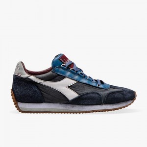 Diadora Equipe Lave Sneakers Marineblå | SJFZEPL-49