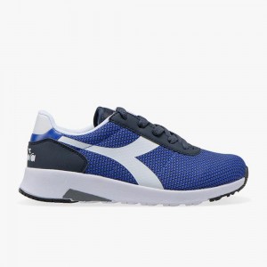 Diadora Evo Run Lave Sneakers Blå | OTHYSXD-02