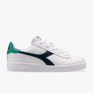 Diadora Game Lave Sneakers Hvite | CBMFYNU-17