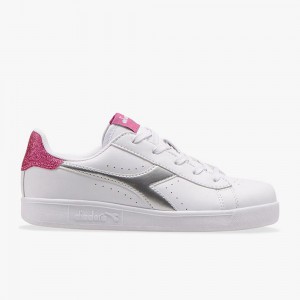 Diadora Game Lave Sneakers Hvite | RHSUJWN-84