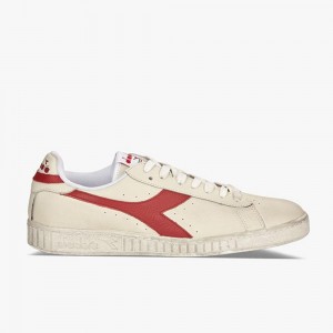 Diadora Game Lave Sneakers Rød | VTPWCAI-34