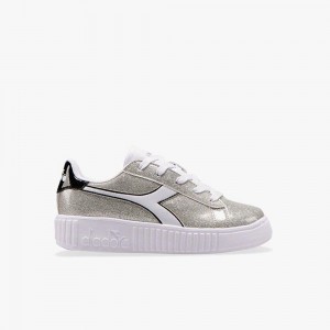 Diadora Game Lave Sneakers Sølv | MBFWIKU-26