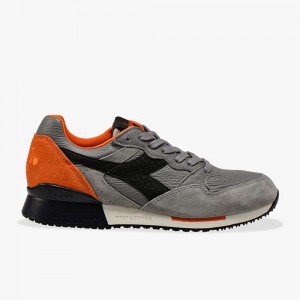 Diadora Intrepid Lave Sneakers Grå | QLWDTKB-27