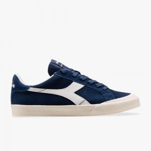 Diadora Melody Lave Sneakers Marineblå | AWEMPBQ-74