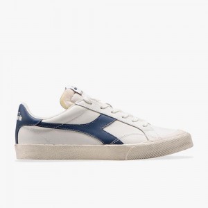 Diadora Melody Lave Sneakers Marineblå | BQRTZDY-05