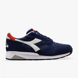 Diadora N902 Lave Sneakers Marineblå | QBYDFTH-29