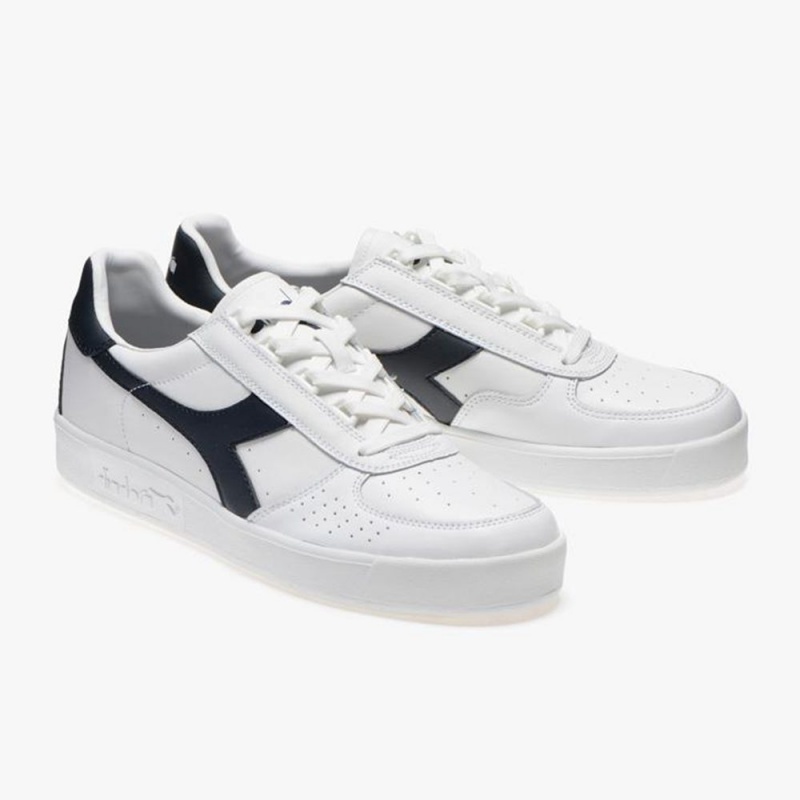 Diadora B. Elite Lave Sneakers Marineblå | OQDURXA-19