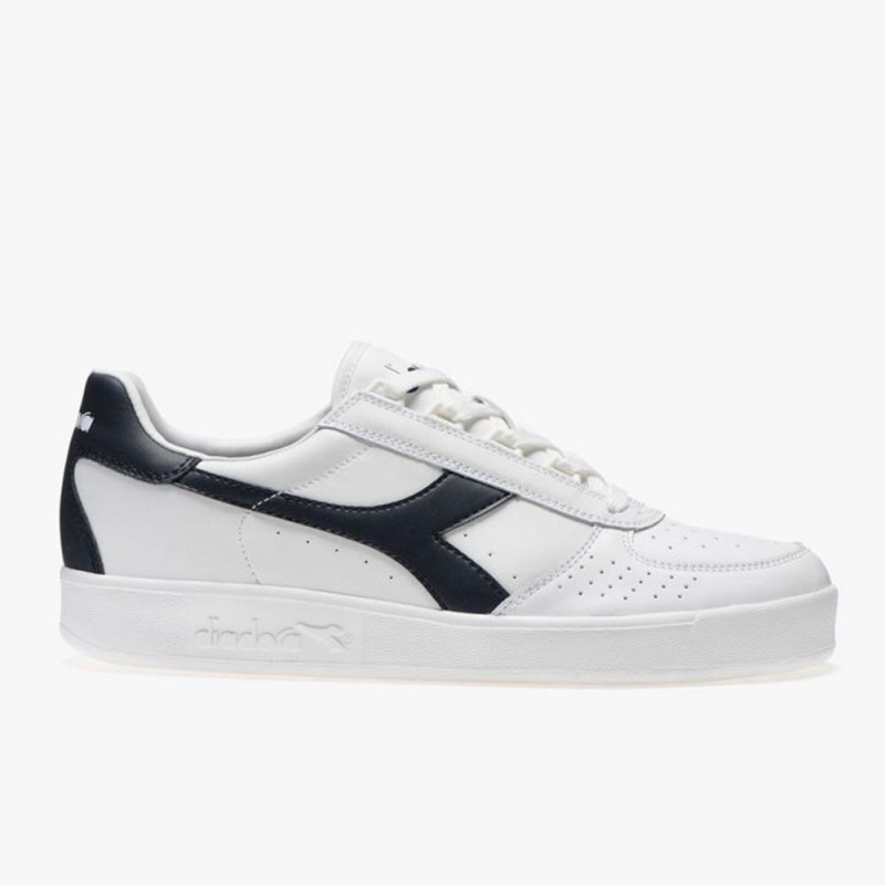 Diadora B. Elite Lave Sneakers Marineblå | WJPUEGV-78