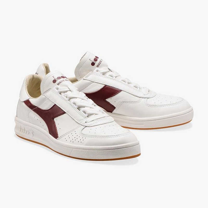 Diadora B. Elite Lave Sneakers Rød | MGPCNXI-59