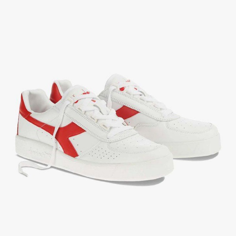 Diadora B. Elite Lave Sneakers Rød | OWPGDZT-63