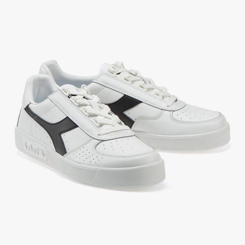 Diadora B. Elite Lave Sneakers Svarte | FAVUGZR-32