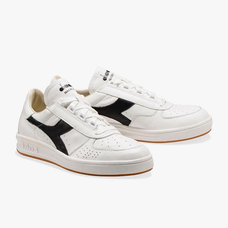 Diadora B. Elite Lave Sneakers Svarte | SPXKBFE-41