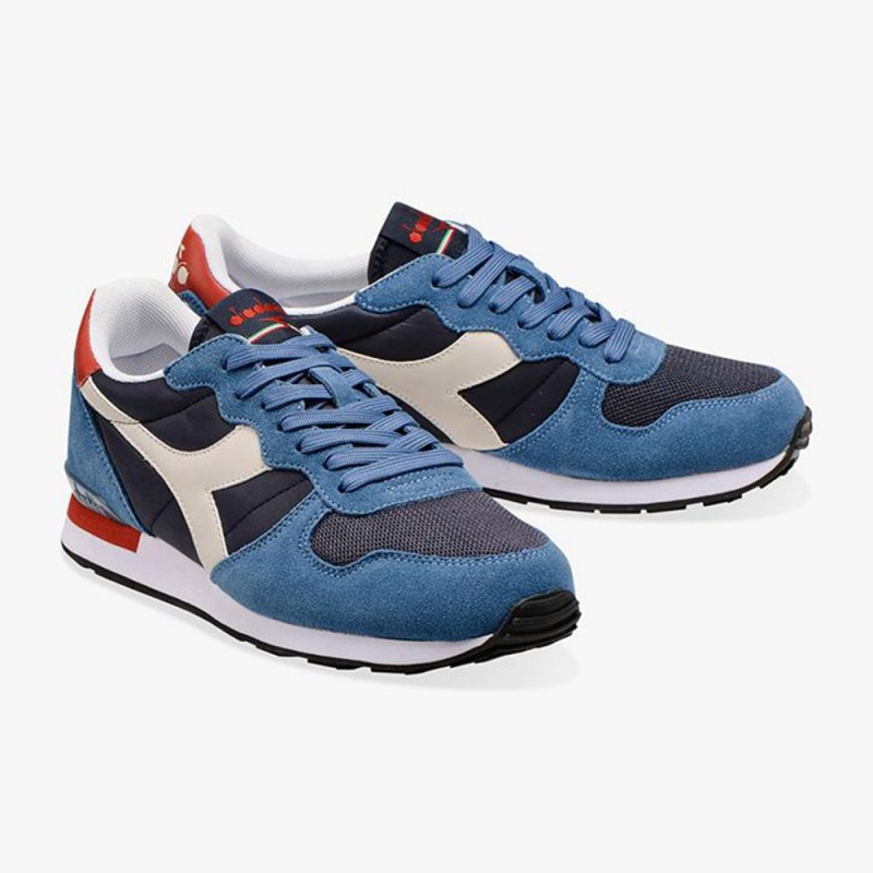 Diadora Camaro Lave Sneakers Blå | ITPSLQN-75