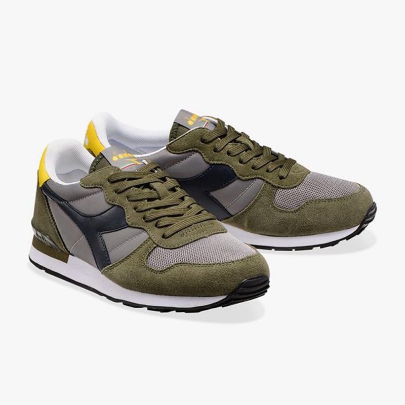 Diadora Camaro Lave Sneakers Grønn | BAXTMCL-54