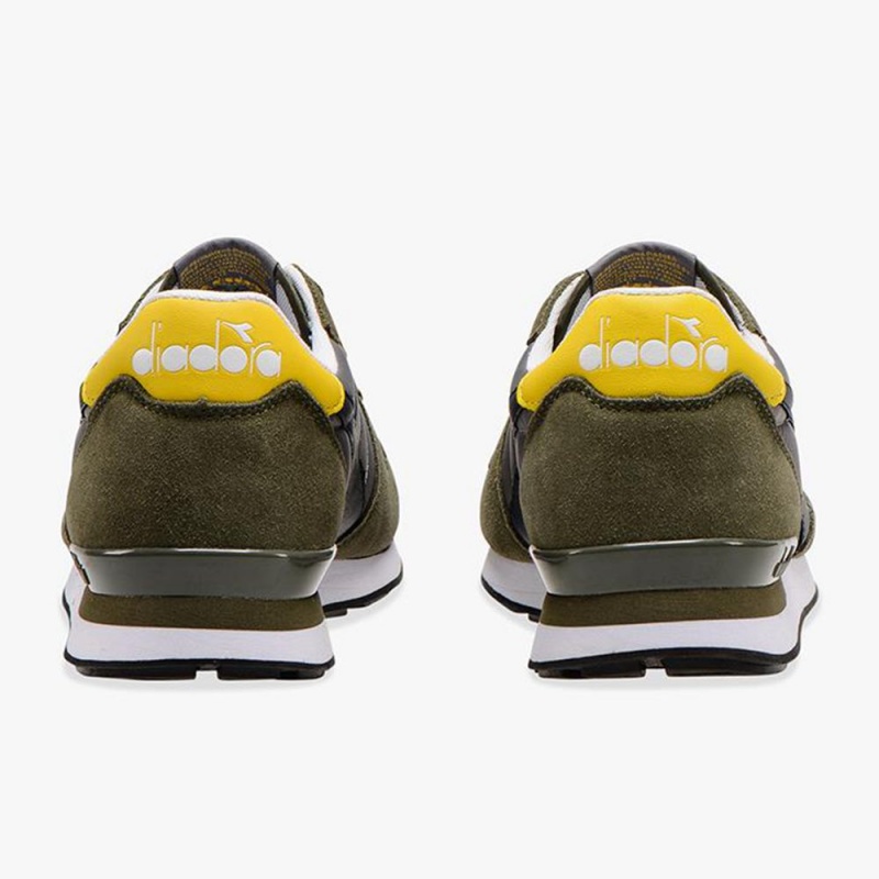 Diadora Camaro Lave Sneakers Grønn | BAXTMCL-54