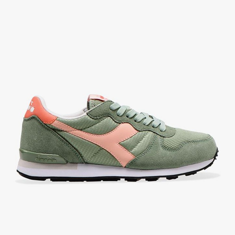 Diadora Camaro Lave Sneakers Grønn | KDROLXN-92