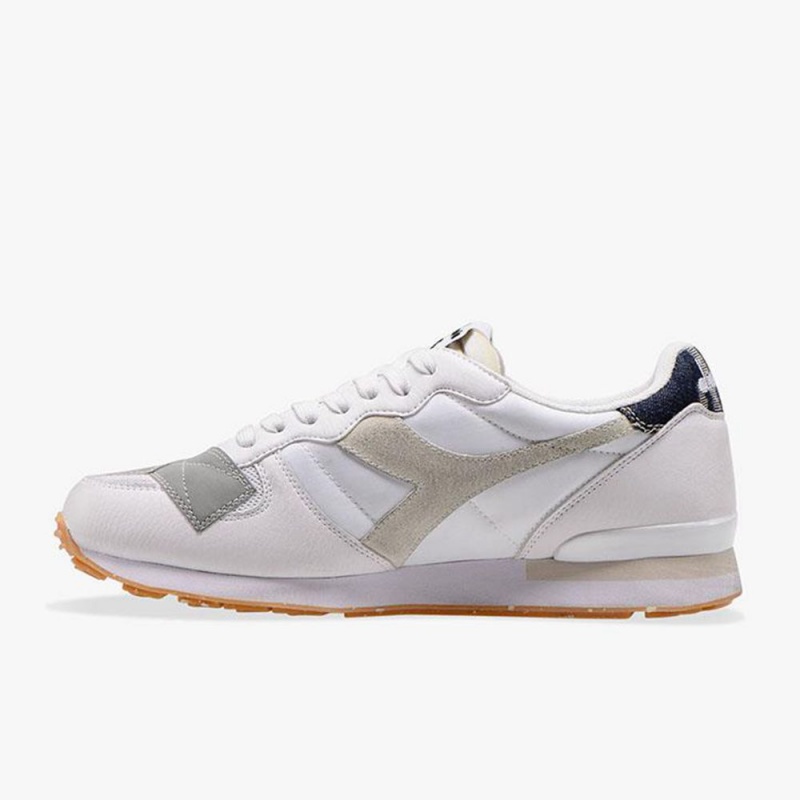 Diadora Camaro Lave Sneakers Hvite | PTERDNB-10