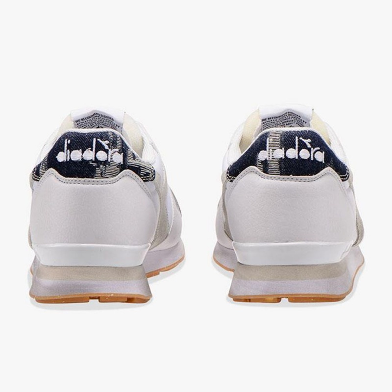 Diadora Camaro Lave Sneakers Hvite | PTERDNB-10