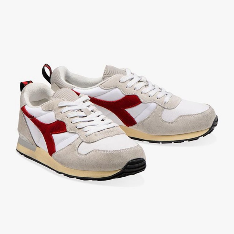 Diadora Camaro Lave Sneakers Rød | BSEZWVT-86