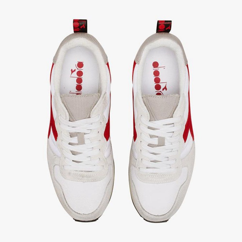 Diadora Camaro Lave Sneakers Rød | BSEZWVT-86