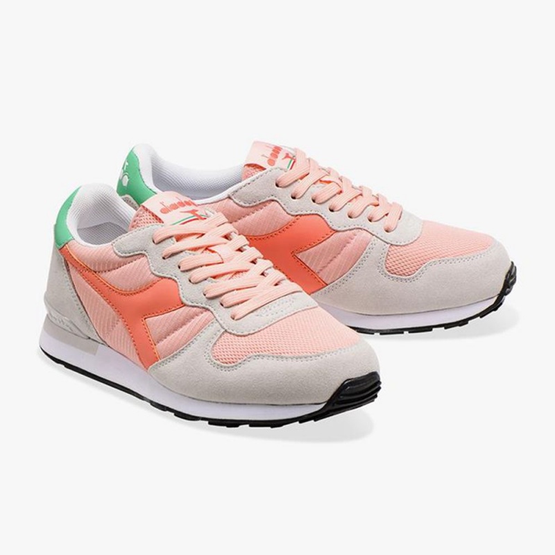 Diadora Camaro Lave Sneakers Rosa | PZIYFXO-32