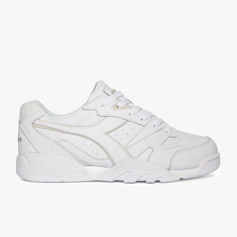 Diadora Cross Lave Sneakers Hvite | MQVYFLP-36