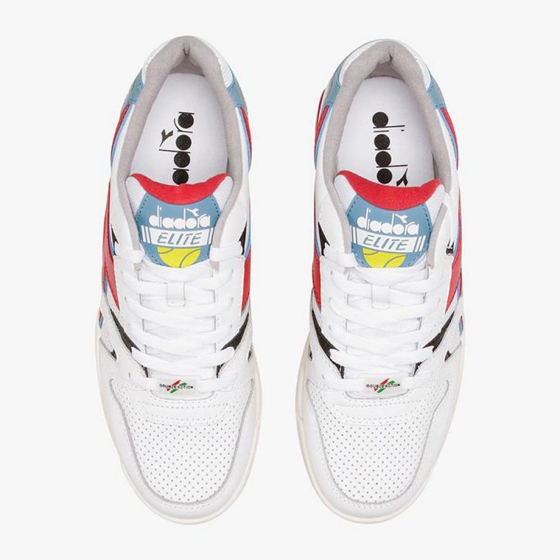 Diadora Duratech Lave Sneakers Hvite | DMZBQAE-58