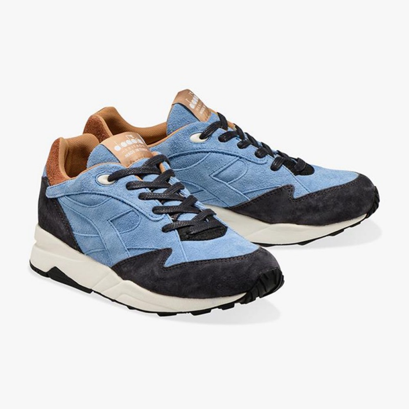 Diadora Eclipse Lave Sneakers Blå | YMUTOFI-92