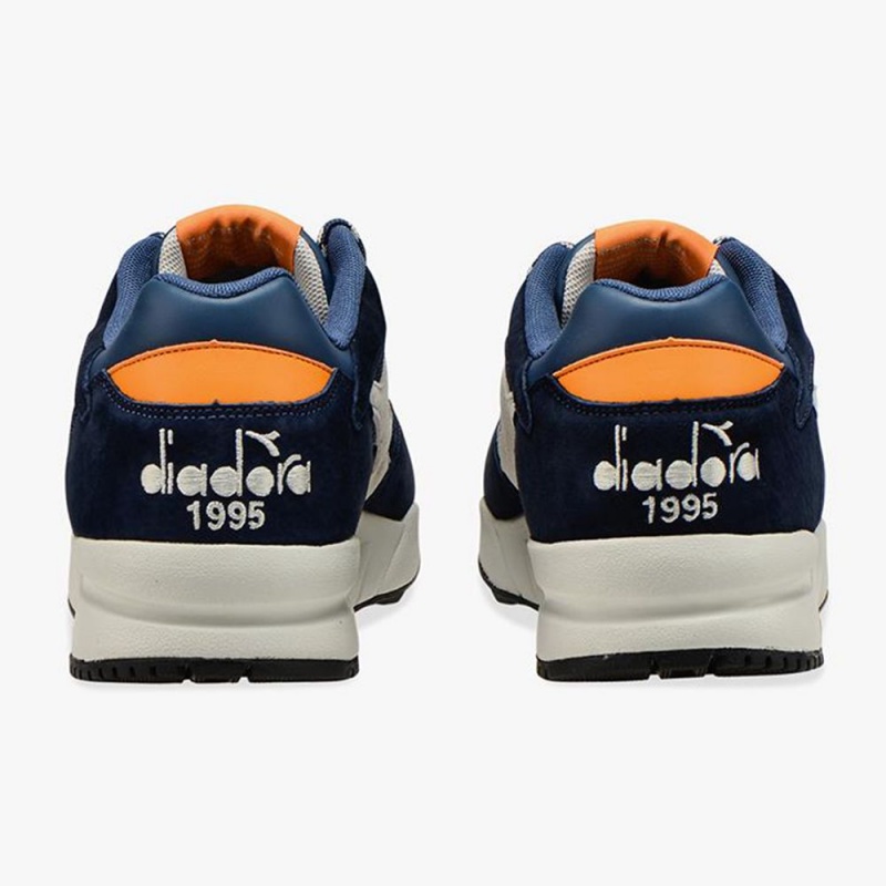 Diadora Eclipse Lave Sneakers Marineblå | HZUDLXK-51