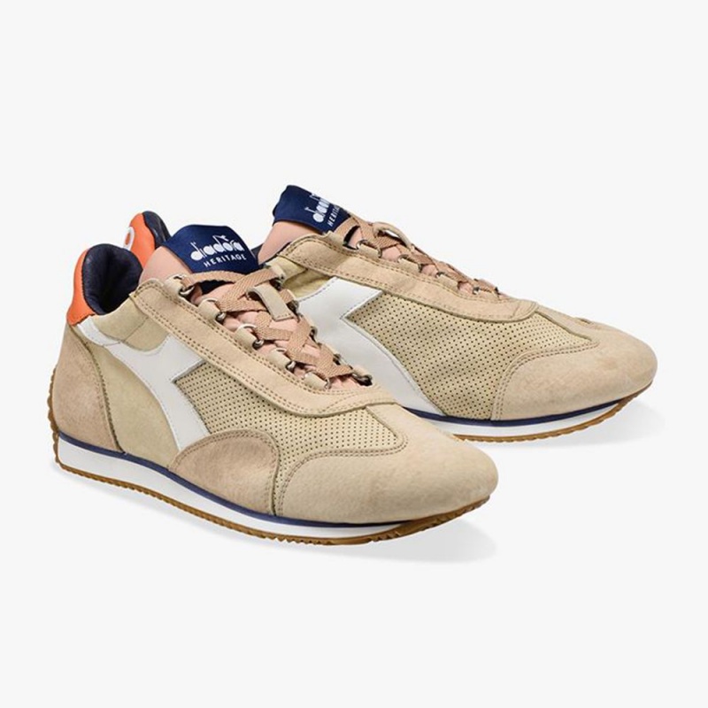 Diadora Equipe Lave Sneakers Beige | MFEBDSW-73