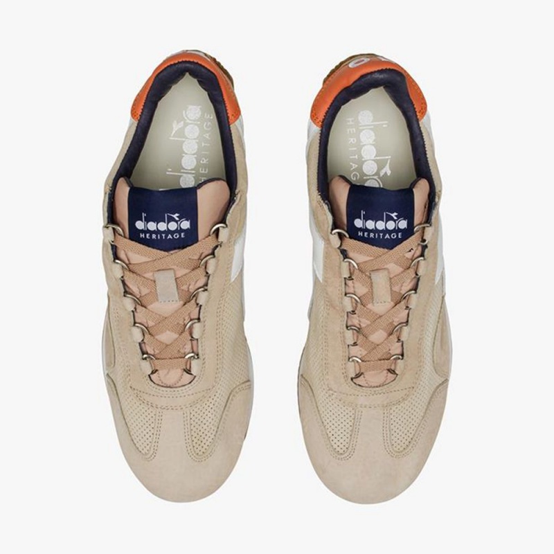 Diadora Equipe Lave Sneakers Beige | MFEBDSW-73