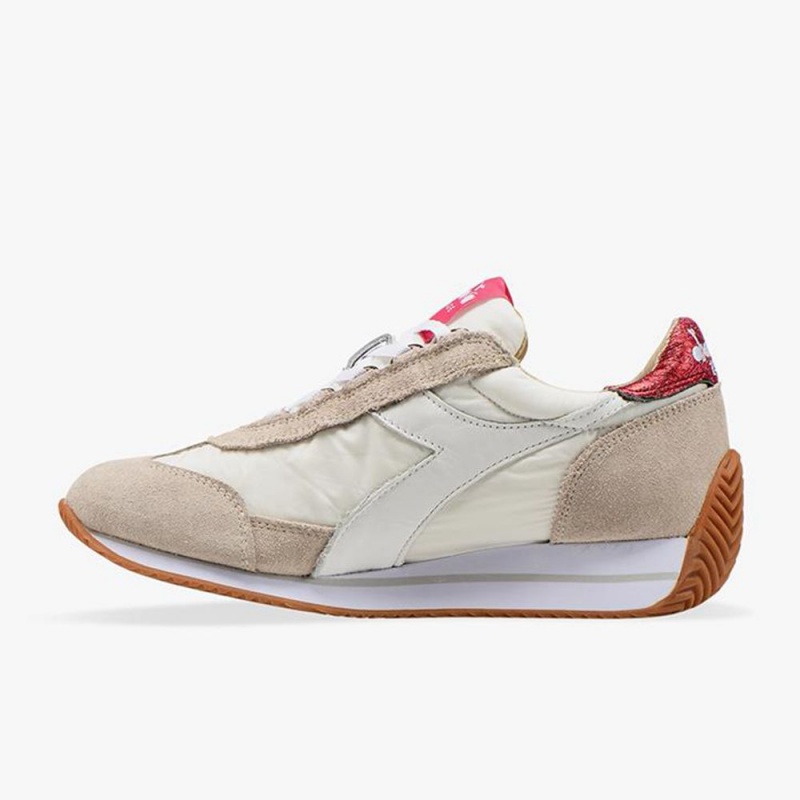 Diadora Equipe Lave Sneakers Beige | MZNQJOR-03