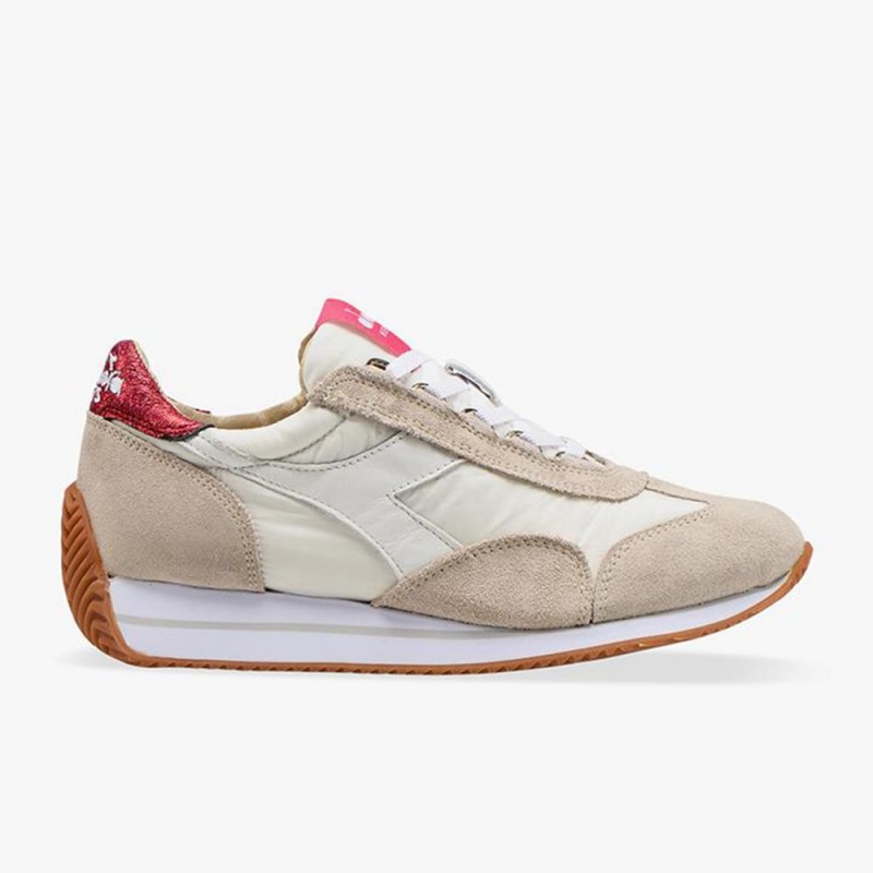 Diadora Equipe Lave Sneakers Beige | MZNQJOR-03