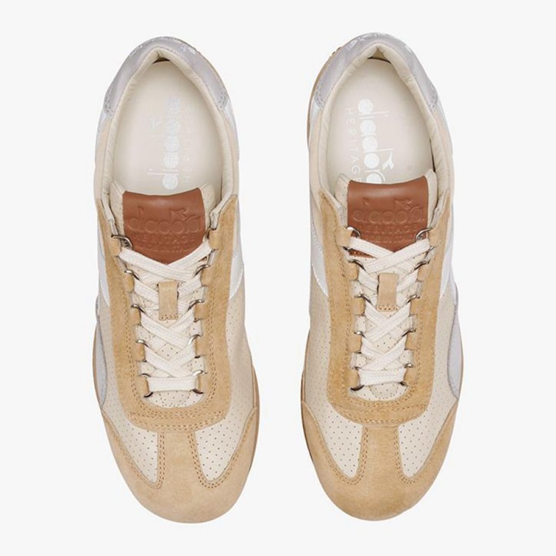 Diadora Equipe Lave Sneakers Beige | NAIJRCY-91