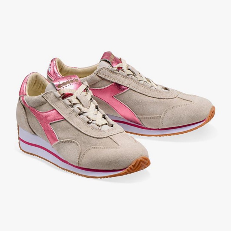 Diadora Equipe Lave Sneakers Beige | SFOZDQU-03