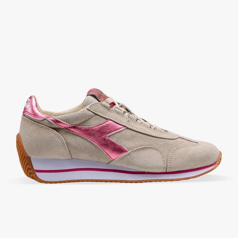 Diadora Equipe Lave Sneakers Beige | SFOZDQU-03