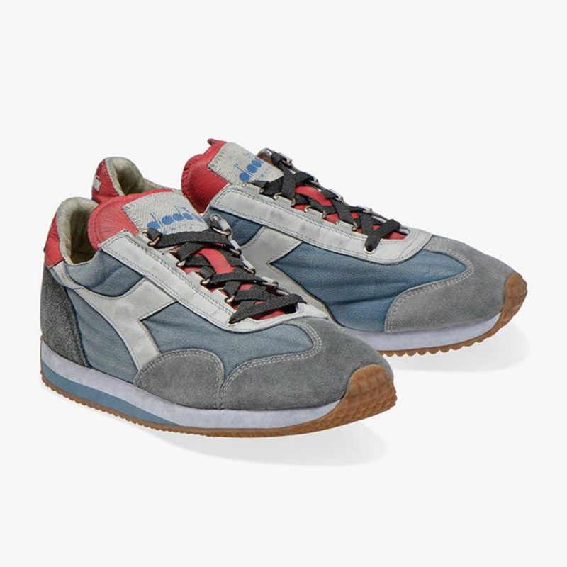 Diadora Equipe Lave Sneakers Blå | MCNJHIQ-65