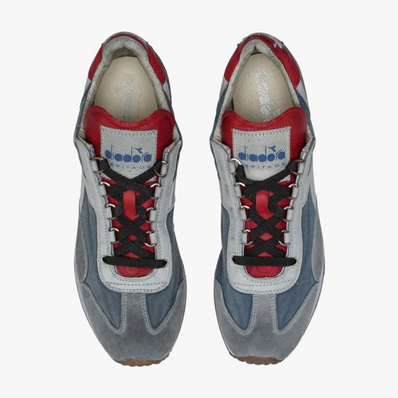 Diadora Equipe Lave Sneakers Blå | MCNJHIQ-65