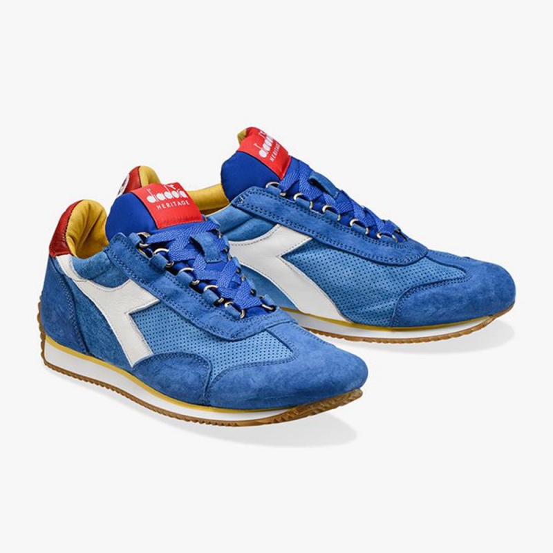 Diadora Equipe Lave Sneakers Blå | NUDHLZI-23