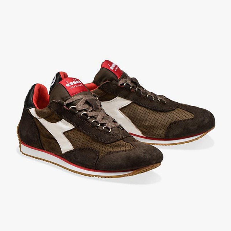 Diadora Equipe Lave Sneakers Brune | MFJUESW-06