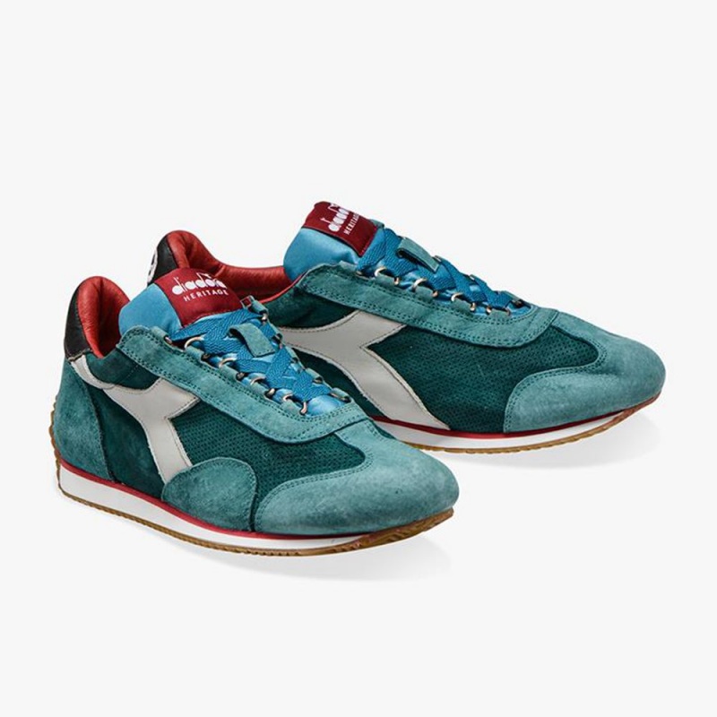 Diadora Equipe Lave Sneakers Grønn | CFYRSJD-67