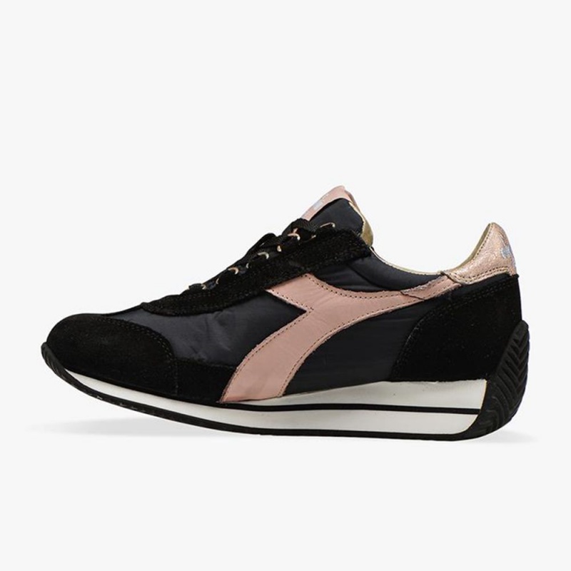 Diadora Equipe Lave Sneakers Svarte | QRWVHGT-04