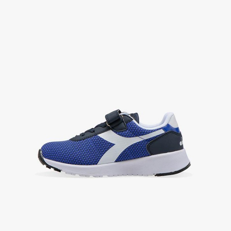 Diadora Evo Run Lave Sneakers Blå | HJKNUZI-85