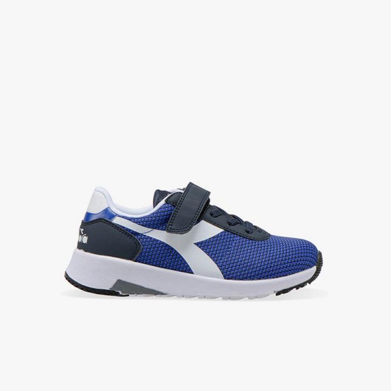 Diadora Evo Run Lave Sneakers Blå | HJKNUZI-85