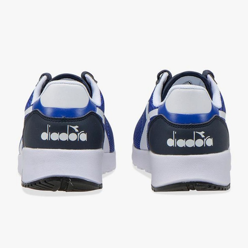 Diadora Evo Run Lave Sneakers Blå | OTHYSXD-02