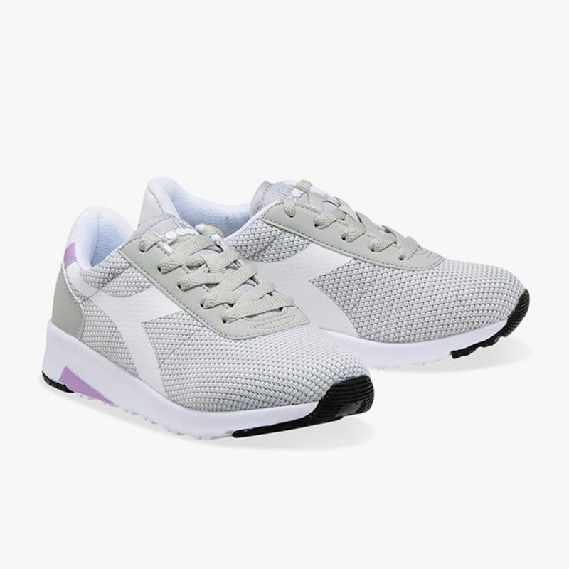 Diadora Evo Run Lave Sneakers Grå | PDCIAEB-45