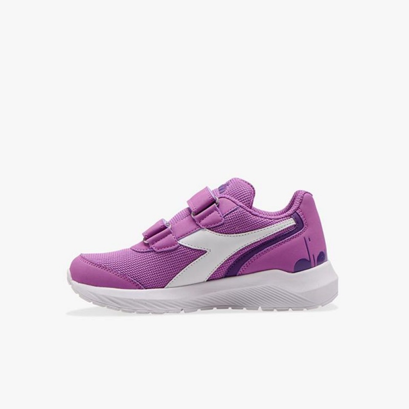 Diadora Falcon Løpesko Lilla | SGQNBVZ-95