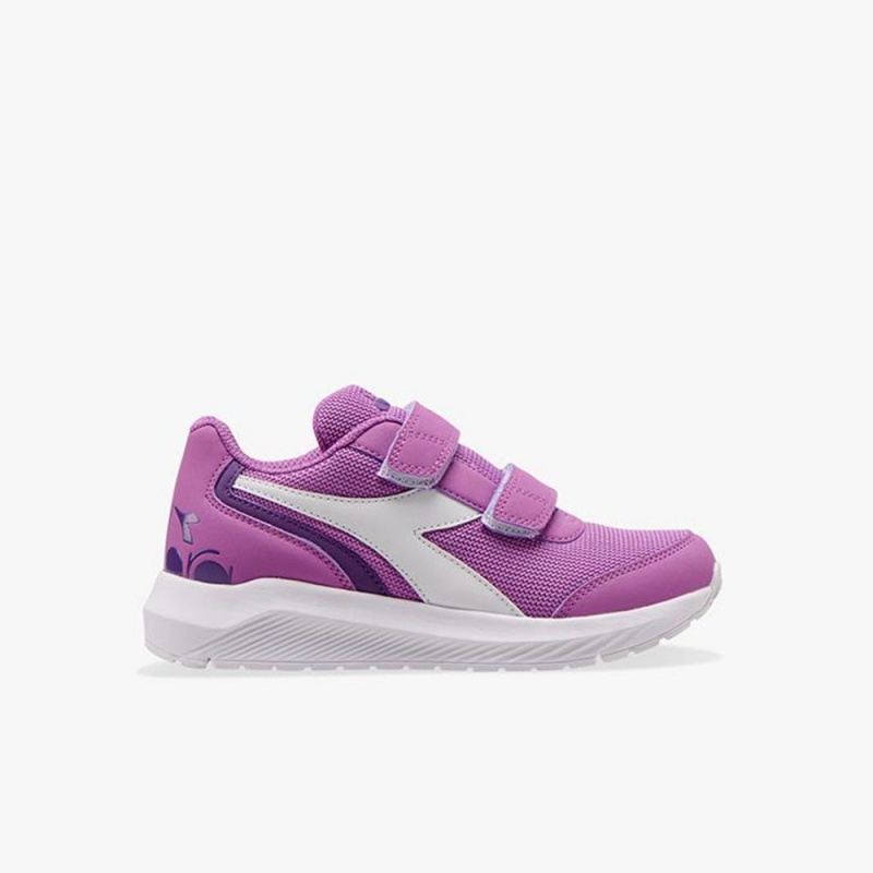 Diadora Falcon Løpesko Lilla | SGQNBVZ-95